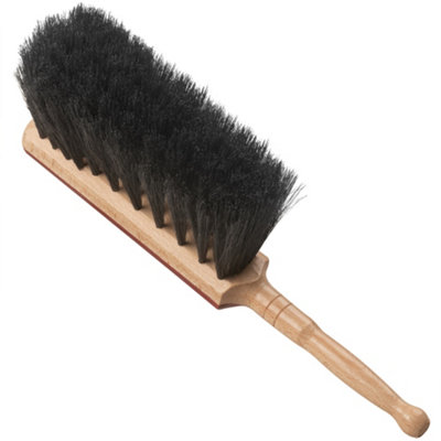 Hardys Bricklayer's Premium Horse Hair Hand Brush6 Rows Of StiffSoft Bristles For Dusting & Cleaning Brickwork30X4X8Cm from B&Q