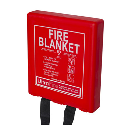 Ultrafire Fire Blanket 1.2 X 1.2M from B&Q