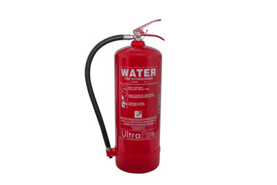 Ultrafire 9Ltr Water Fire Extinguisher from B&Q