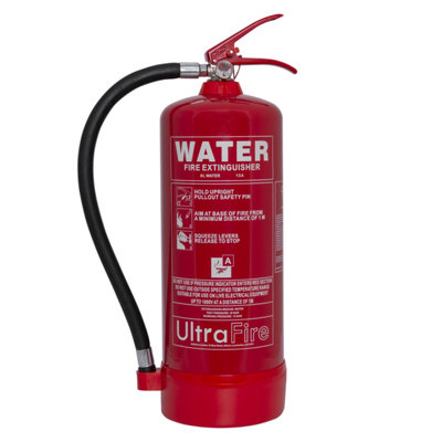 6Ltr Water Fire Extinguisher - Ultrafire