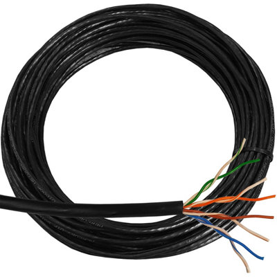 305M (1000 Ft)Outdoor External Cat5 Ethernet Network Cable Reel Drum Lan Utp Rj45 Cca from B&Q