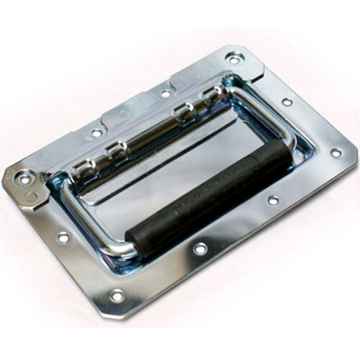 Spring Loaded Speaker Drop Handle Strong Metal Carry Recess Case Cabinet Box from B&Q