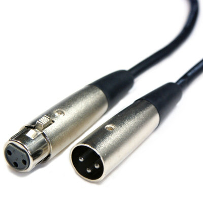  - 20M 3 Pin Xlr Male To Female Cable Pro Audio Microphone Speaker Mixer Lead