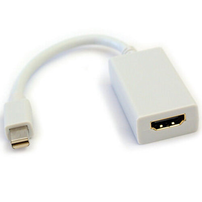  - Mini Displayport To Hdmi Adapter Converter Mac Book Pro Air Tv Pc Video 1080P
