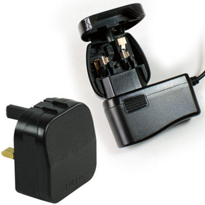  - Uk Mains Plug To Euro Power Adapter Socket 3A Travel Converter For Eu/european