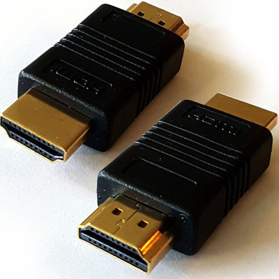  - Hdmi Male To Male Coupler Adapter Converter High Speed 4K Type A Plug