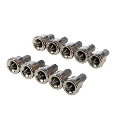 Qty 10 Drywall Plasterboard Phillips No.2 Screwdriver Bits Depth Stop from B&Q