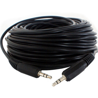  - 20M 3.5mm Jack Plug To Male Long Headphone Cable Lead Aux Audio Ipod Mp3 Player