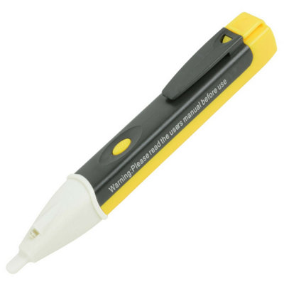  - Live Ac Voltage Detector Tester Pen & Led TorchNon Contact Detect Cable Wire Mains