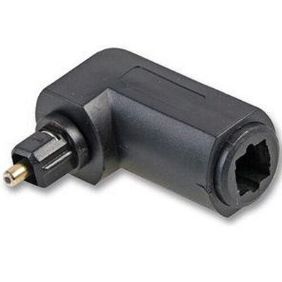  - Optical Right Angled/90 Degree Cable Swivel Adapter Soundbar Audio Spdif Toslink