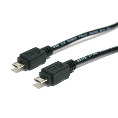 2M Usb Micro B Male To Micro B Male Charger Cable Lead Smartphone Data Sync from B&Q
