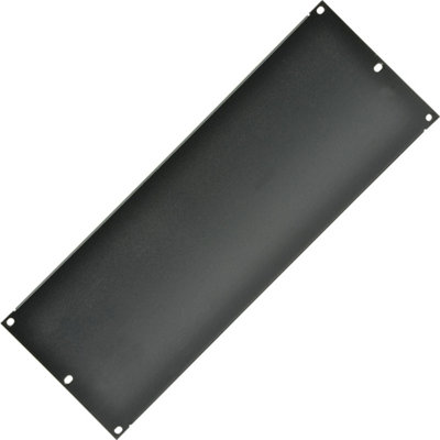  - 19" 4U Blanking Rack Patch Panel Module Cover Plate Mount Data Cabinet Flight