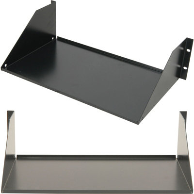19" 3U Equipment Rack Module Support Shelf Data Cabinet Storage Blanking Mount from B&Q