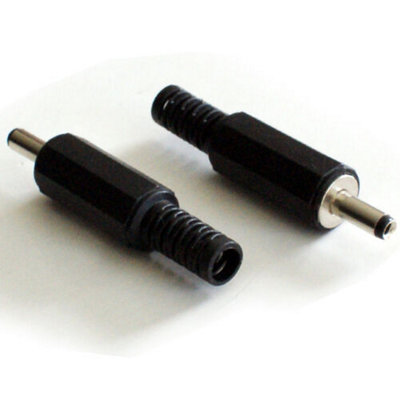  - 5.5mm X 2.5mm Dc Male Power Connector 12V 5A Jack Solder Plug In Line Charger