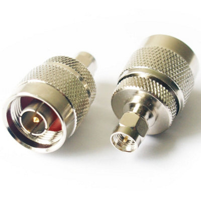  - N Type Plug To Sma Male Adapter Converter Antenna Wifi Router Lan Radio Thread