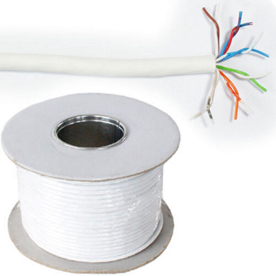 100M (330 Ft)Telephone Communication Cable 6 Pair 12 Core Way Multiline Idc Wire Reel from B&Q