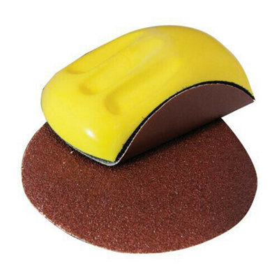 Ergonomic Foam Sanding Blocks 150mm X 85mm Sandpaper Included from B&Q
