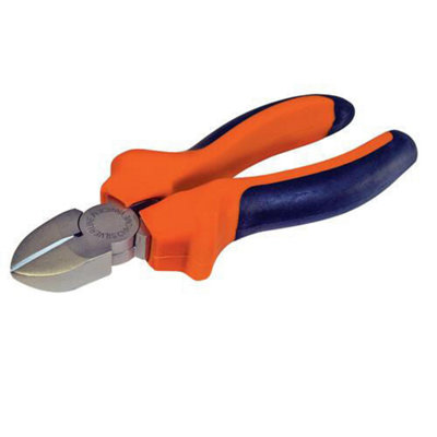B&Q 150Mm Expert Side Cutting Pliers Crimping / Stripping Cable Slip Guard Handle