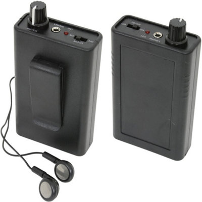 Induction Loop Receiver Device Hearing Aid Tests Audio Tour Guide System from B&Q