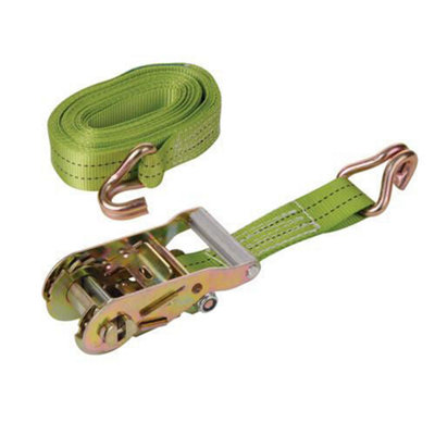  - 6M X 38mm Cargo Lash 2 Ton Tie Down Ratchet Strap