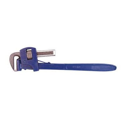 B&Q Stillson Adjustable Pipe Wrench 60Mm Jaw & 450Mm Length Plumbers Diy Tool