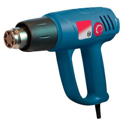 2000W Hot Air Gun 600 Degree C Max Variable Temperature Inc 4 Nozzles 2 Speed