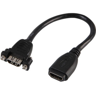 0.16M Hdmi Female To Socket Full Hd Coupler Joiner Cable Lead Wall Plate Adapter from B&Q