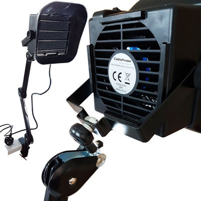 Bench/desk Mount Solder Smoke Fume Extractor Fan Filter Soldering Iron Absorber from B&Q