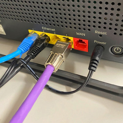305M (1000 Ft)Low Smoke Cat6A U/ftp Cable Lszh Shielded Screened Pure Copper 23 Awg Data from B&Q