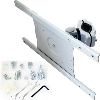  - 20" To 37" Lcd Tv Monitor Bracket Pole Bar Mount 35mm Speaker 50mm Truss