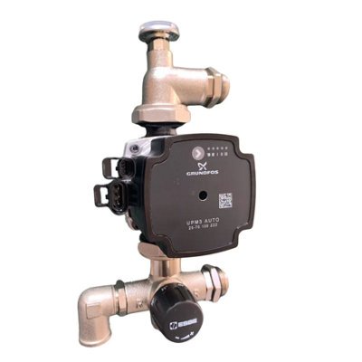Grundfos Manifold Pump & Mixing Valve Unit A Rated Pump from B&Q