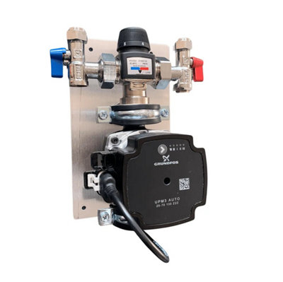 Prowarm Grundfos Single Circuit Pump & Esbe Mixing Valve Unit from B&Q