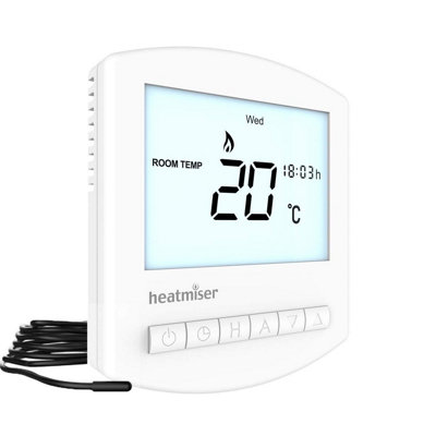 Heatmiser Slimline-E V3 Electric Ufh Thermostat from B&Q