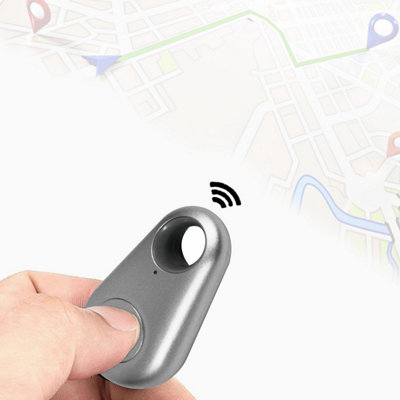 B&Q -  Key Finder Anti-Lost Alarm With Gps Last Location FinderSilver