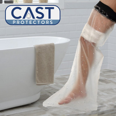  - Adult Full Leg Plaster Cast Or Dressing ProtectorFor Use In The Shower / Bath