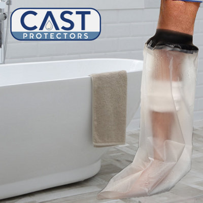  - Adult Half Leg Plaster Cast Or Dressing ProtectorFor Use In The Shower / Bath
