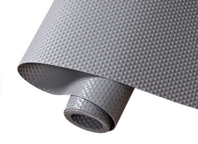  - Bulk Roll45Cm X 500Cm Flexible Dark Grey Waterproof Drawer Shelf Liner Mat