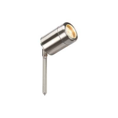 Generic Knightsbridge Garden Spike LightSteelGu10 Stainless 304 from B&Q
