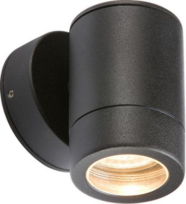 Luminosa Lighting Luminosa Aluminium Powder Coated Black Fixed Gu10 35W Fitting230V Ip65 from B&Q