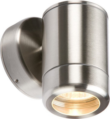 Luminosa Ing Luminosa Stainless Steel Single Fixed Gu10 35W Fitting, 230V Ip65 Light