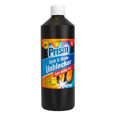 B&Q -  Sink And Drain Unblocker 1L  Sink & Pipe Unblocking Gel/liquid