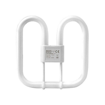 Crompton Lamps Cfl 2D 16W 2-Pin Cool White Frosted from B&Q
