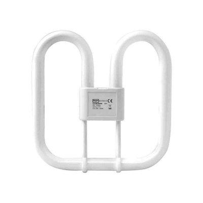 Crompton Lamps Cfl 2D 28W 4-Pin Dimmable Cool White Frosted from B&Q