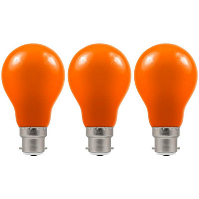 Crompton Lamps Led Gls 1.5W B22 Ip65 Amber (3 Pack) from B&Q