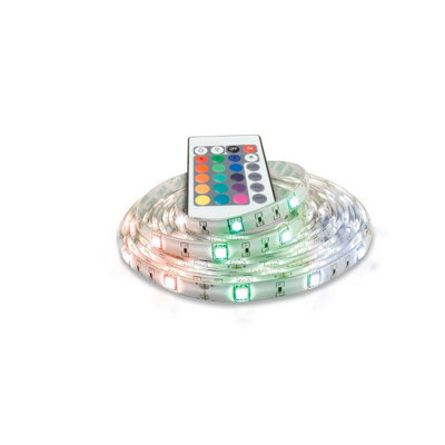 Phoebe LED Phoebe 5M Led Strip Light Rgb Colour Changing With Remote from B&Q