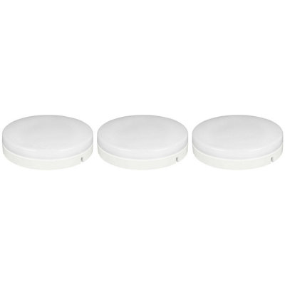 B&Q -  Led Gx535W (11W Equivalent)4000K Cool WhiteOpal530LmSlim Under Cabinet Light Bulb3-Pack