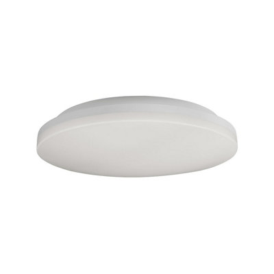 Phoebe Led Bulkhead 12W Savoca Cct 3-Hour Emergency Tri-Colour Cct Diffused White from B&Q