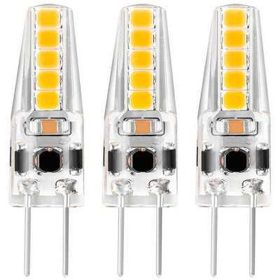 Crompton Lamps Led G4 Capsule 2W 12V Ac/dc Warm White Clear (10W Eqv) (3 Pack) from B&Q