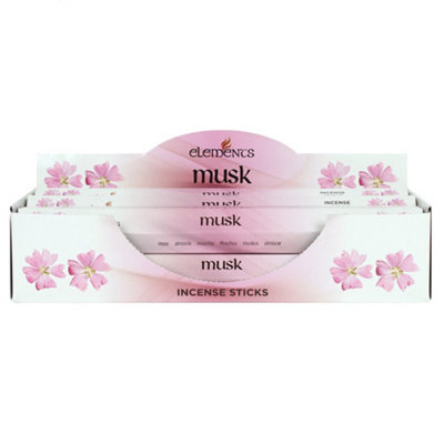 Something Different Set Of 6 Packets Of Elements Musk Incense Sticks
