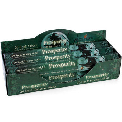 Something Different Light Set Of Packets Of Prosperity Spell Incense Sticks By Lisa Parker Size 6